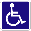 Handicapped signs
